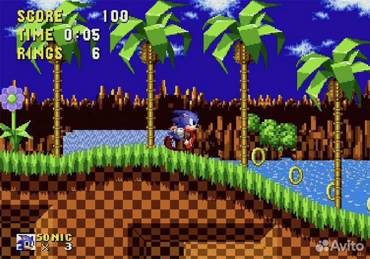 Игровая приставка sega сега новая