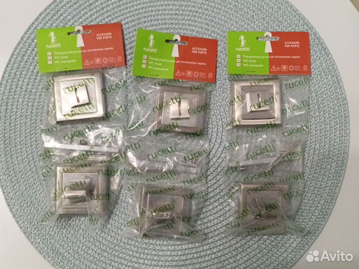 Поворотная ручка дверная (rucetti)