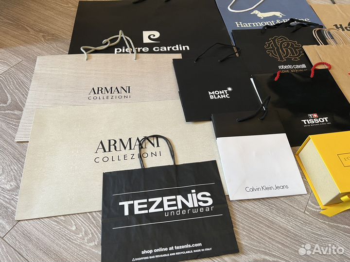 Брендовые пакеты, конверт
