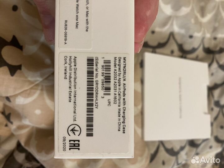 Кейс для airpods 1/2