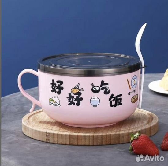 Контейнер для еды + ложка