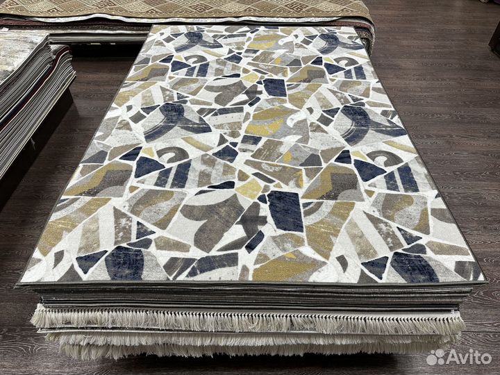 Палас новый ковровая дорожка принт 1х2