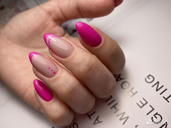 Маникюр с покрытием гель лак