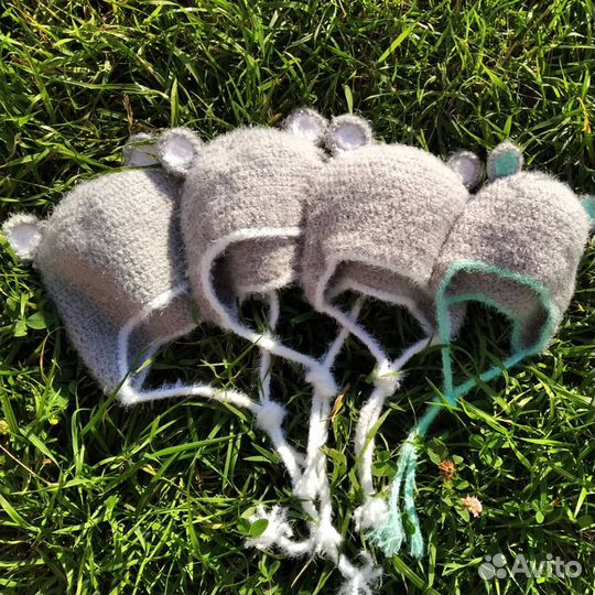 Шапочка мишка