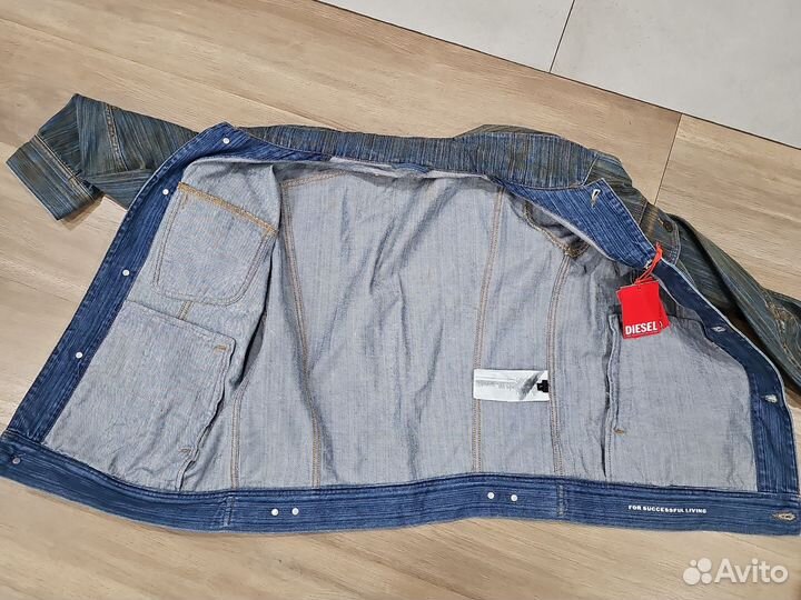 Джинсовая куртка diesel L 50