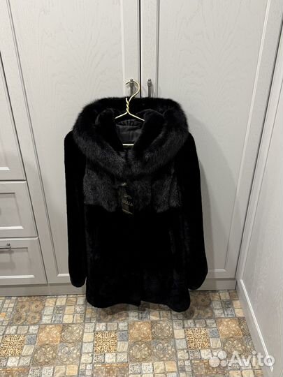 Шуба из мутона