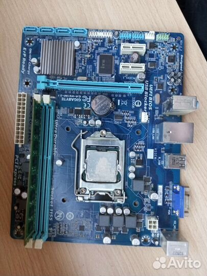 Материнская плата с процессором intel core i5 2400