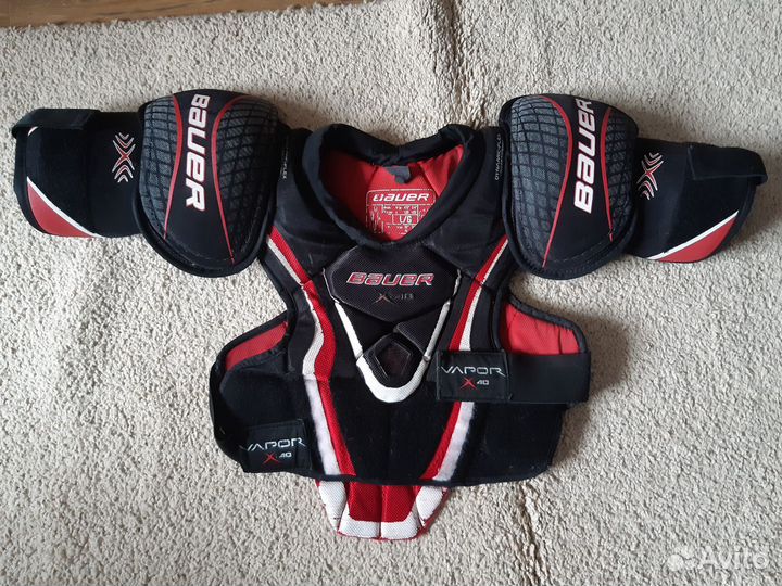 Нагрудник хоккейный Бауер Вайпор Х:40 JR L
