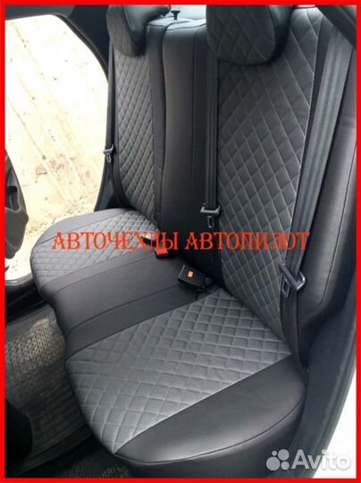 Чехлы Автопилот Hyundai Solaris 1 Sd из экокожи