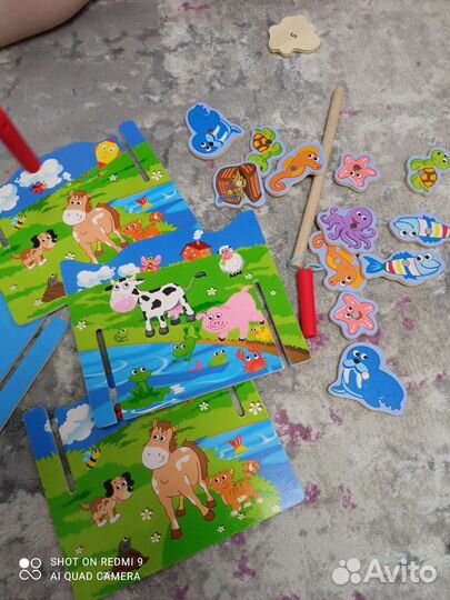 Play tive fishing рыбалка (деревянная)