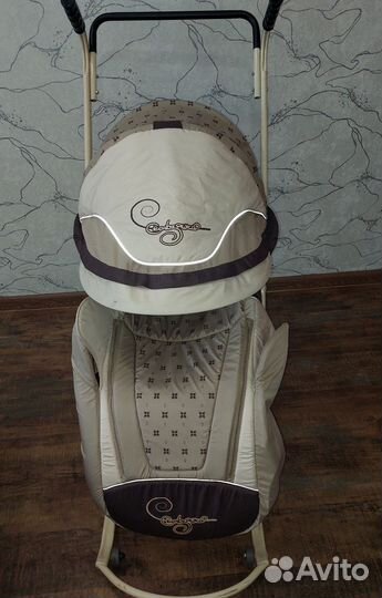 Детские санки коляска бу