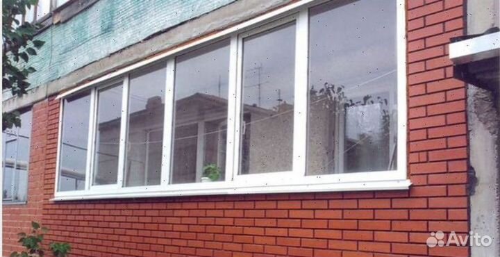 Пластиковый балкон Остекление балконов