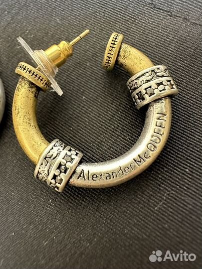 Alexander mcqueen серьги