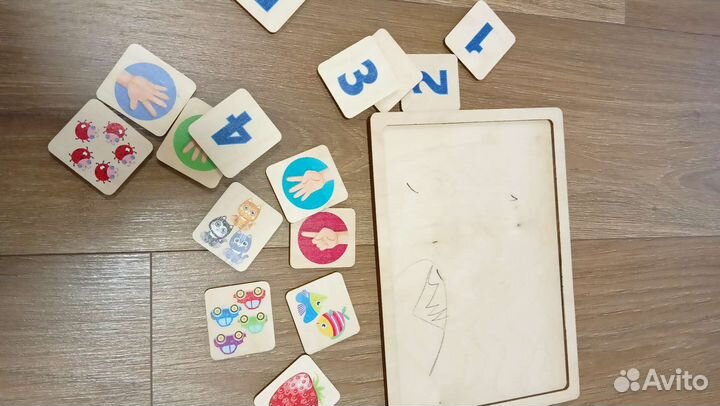 Доска пазл-сортер