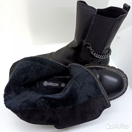 Сапоги зима для девочки размер 38