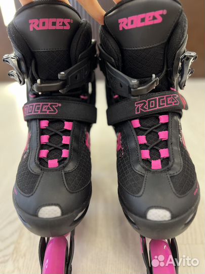 Роликовые коньки Roces Pic TIF 24,7см стопа 39 р-р