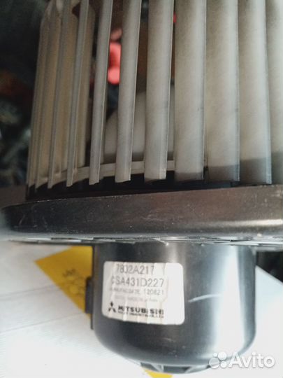 Моторчик для печки на mitsubishi