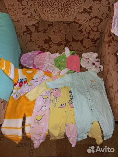 Большой пакет 44 шт для новорождённых + на выписку