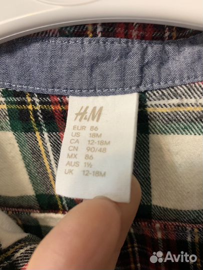 Рубашка в клетку