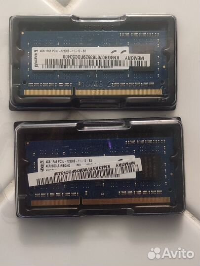 Оперативная память ddr3 4 gb для ноутбука