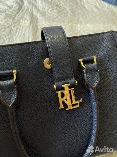 Ralph Lauren кожаная сумка