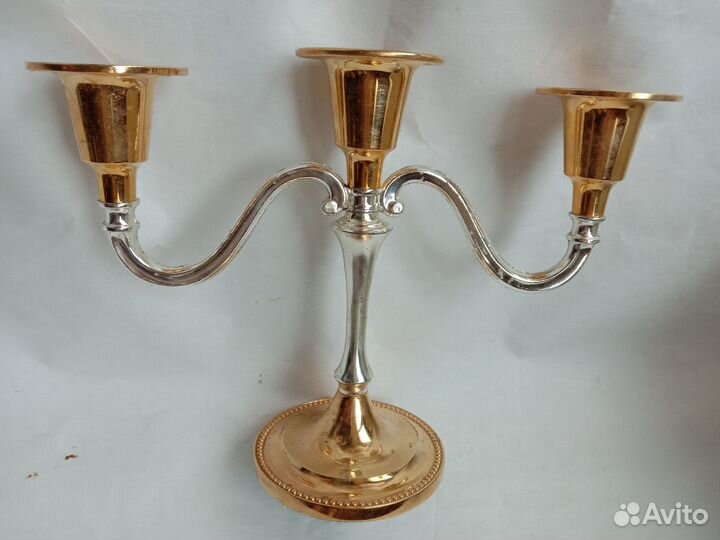 Подсвечник Серебрение Англия