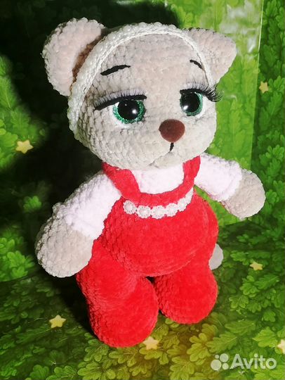 Вязанные игрушки: Котенок ручной работы