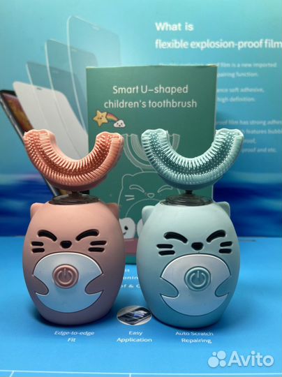 Электрическая детская зубная щетка smart U