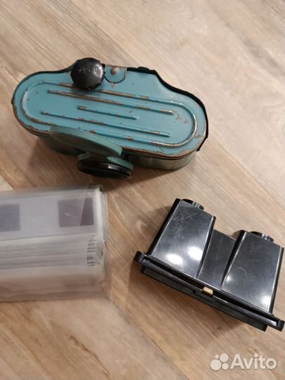 Фильмоскоп ручной СССР и стереоскоп для слайдов