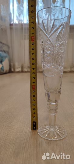 Фужеры хрустальные