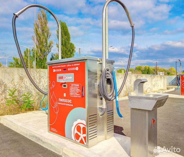 Пылесос для автомойки самообслуживания + АЗС SUF59