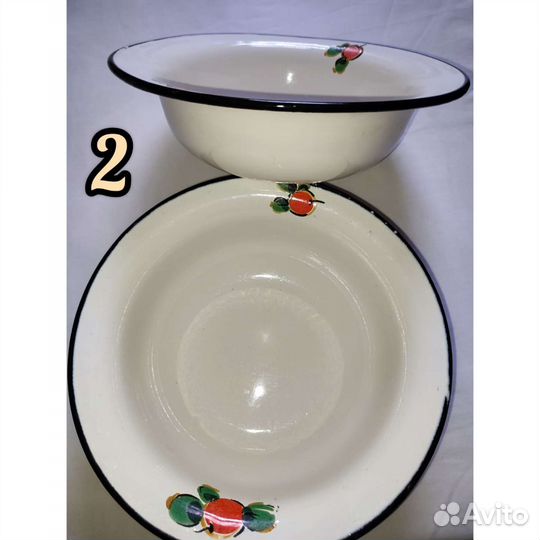 Миска эмалированная СССР