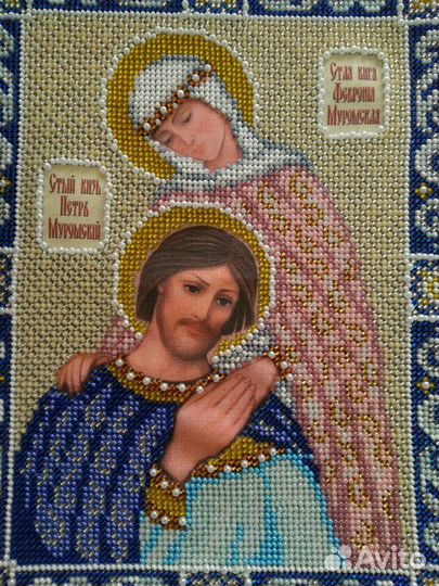 Икона Св.кн.Петр и кн.Феврония