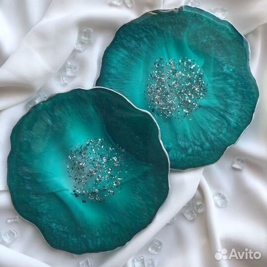 Подстаканник из эпоксидной смолы