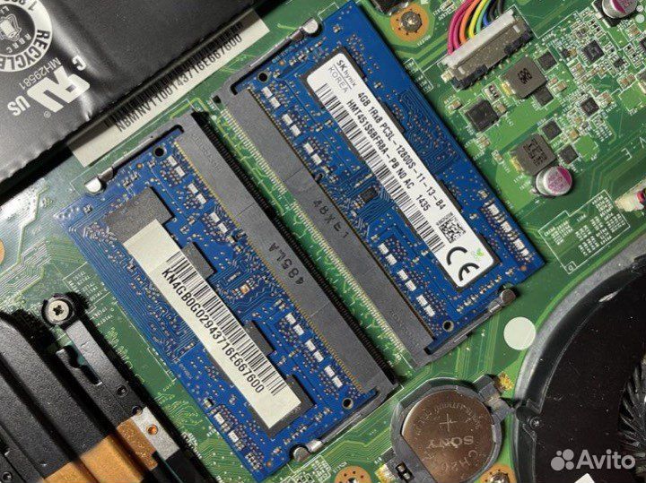 Hynix hmt451s6bfr8a-PB (2х4GB)