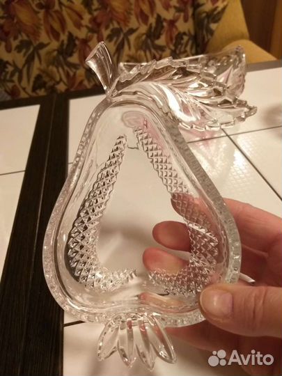 Ваза хрустальная