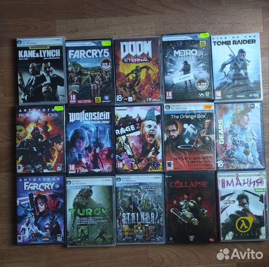 Компьютерные игры диски