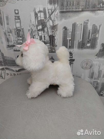 Щенок Бишон фризе игрушка