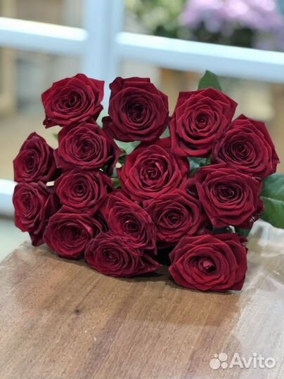 15 роз, 21 роза, 51 роза, 101, 151 роза, букет роз