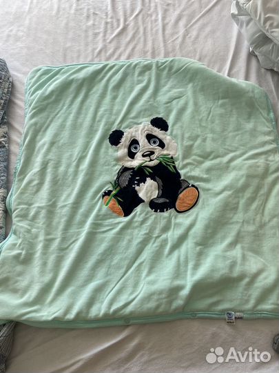 Конверт одеяло на выписку весна осень