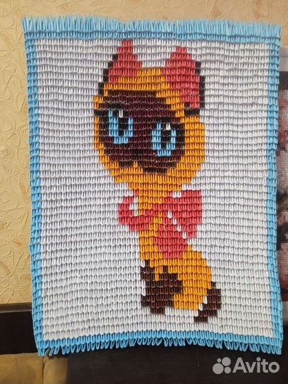 Модульное оригами лебедь