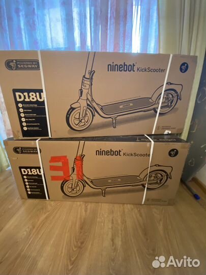 Электросамокат Ninebot Kickscooter D18U