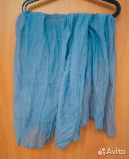 Тонкие летне-осенние шарфы и снуды