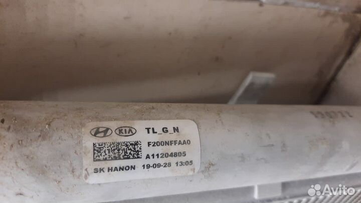 Радиатор кондиционера (конденсер) Hyundai Tucson