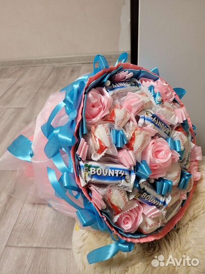 Сладкий съедобный букет