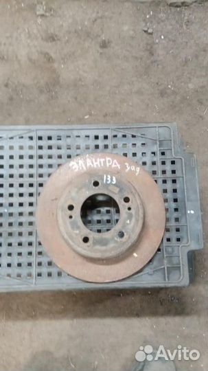 Диск тормозной задний Hyundai Elantra