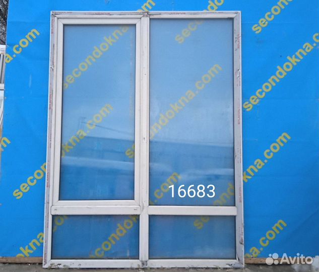 Пластиковое окно Б/У 2370(в)х1800(ш)