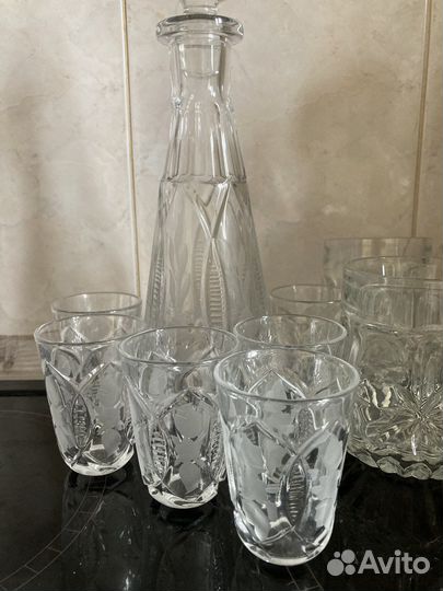 Штофы и графины СССР