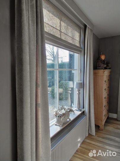 Римские шторы, индивидуальный пошив