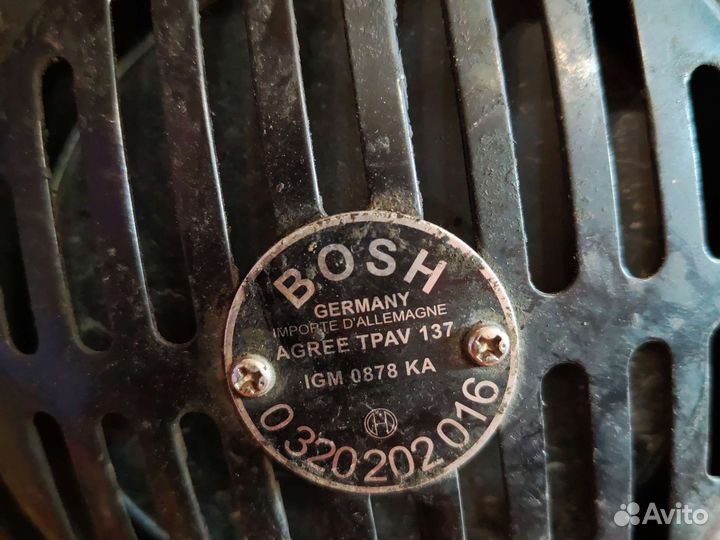 Звуковой сигнал bosch